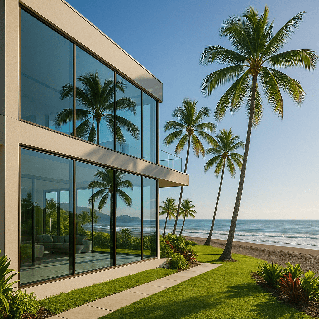 Beachfront Solar Windows