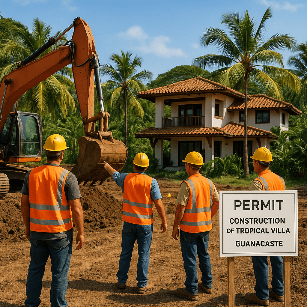 Tropical Villa Construction