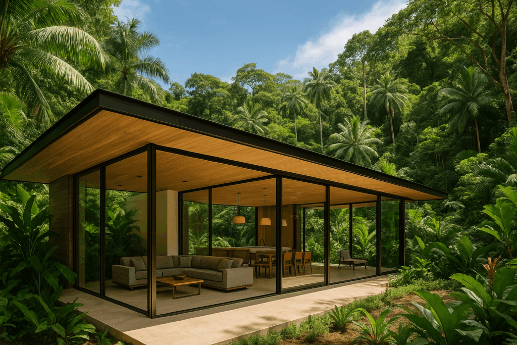 Bioclimatic Jungle Retreat