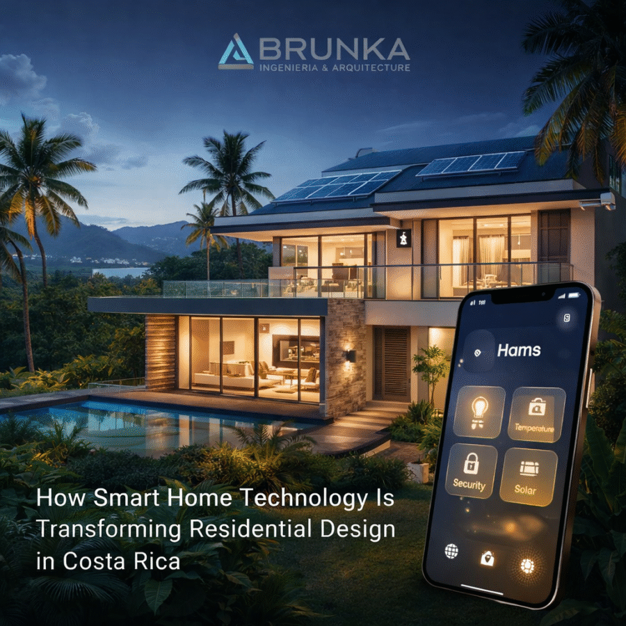 How Smart Home Technology Is Transforming Residential Design in Costa Rica